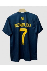 Fotbalové Dres Al-Nassr Cristiano Ronaldo #7 Venkovní Oblečení 2023-24 Krátký Rukáv